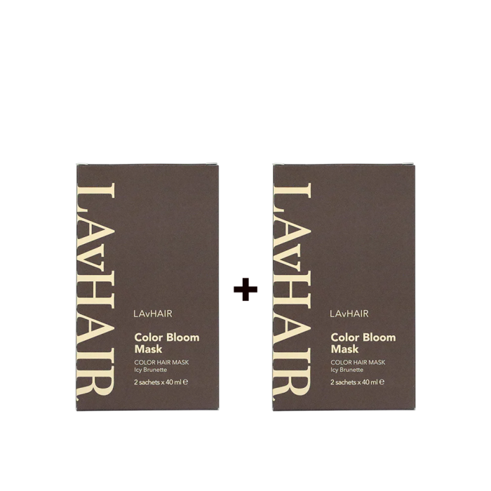 Tonlayıcı saç bakım maskesi Color Bloom Maskesi (Ice Brunette)