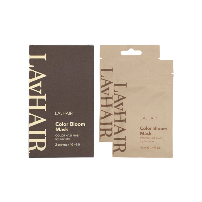 Tonlayıcı saç bakım maskesi Color Bloom Maskesi (Ice Brunette)