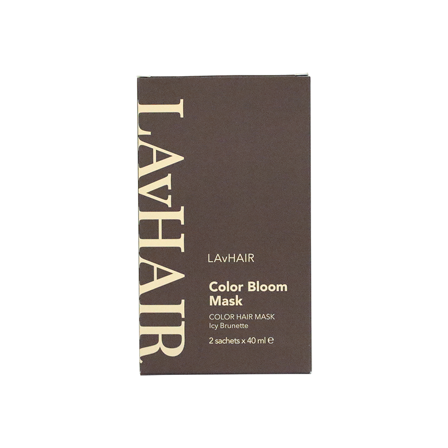 Tonlayıcı saç bakım maskesi Color Bloom Maskesi (Ice Brunette)