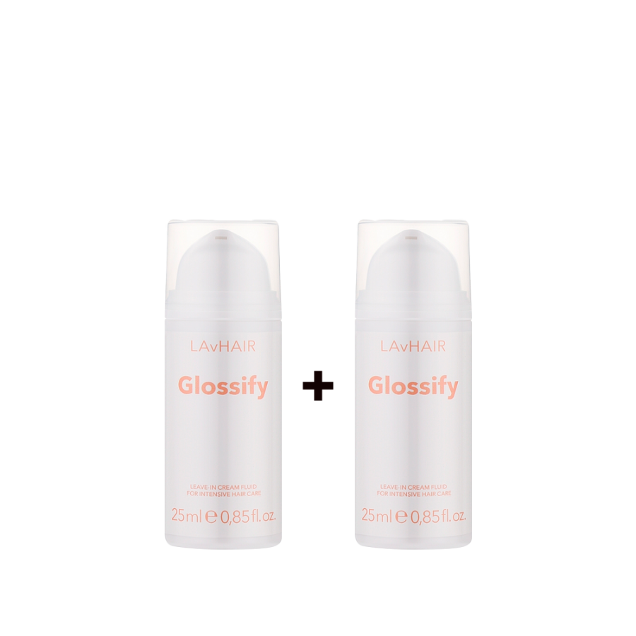Glossify: Yoğun saç bakımı için yıkanmayan sıvı krem