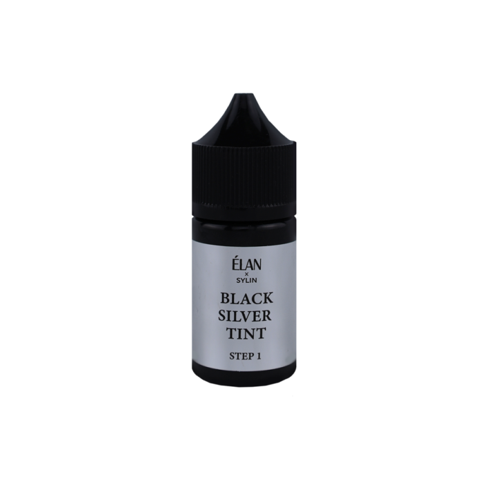 Kapsüllü gümüş «BLACK SILVER TINT»  Step 1 ile kirpik boyama sistemi