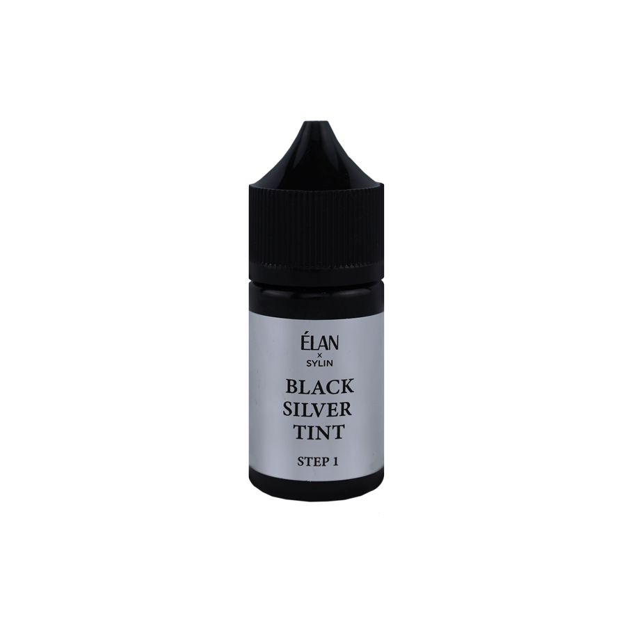 Kapsüllü gümüş «BLACK SILVER TINT»  Step 1 ile kirpik boyama sistemi