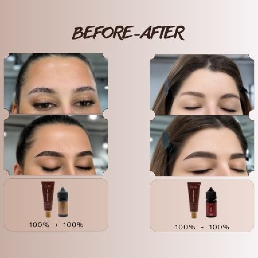 Kaş boyası "Deep Brow Tint 2.0" 09 COFFEE koyu kahverengi (20 ml)