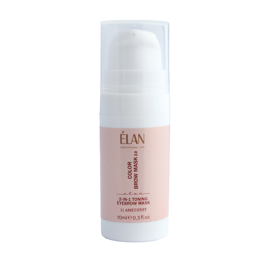 COLOR BROW MASK 2.0: 2'Sİ 1 arada renkli kaş maskesi, 11 AMETHYST