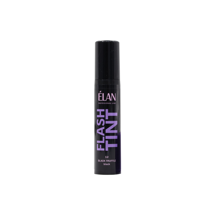 Oksidansız kaş boyama sistemi «Flash Tint» 12 Black Truffle