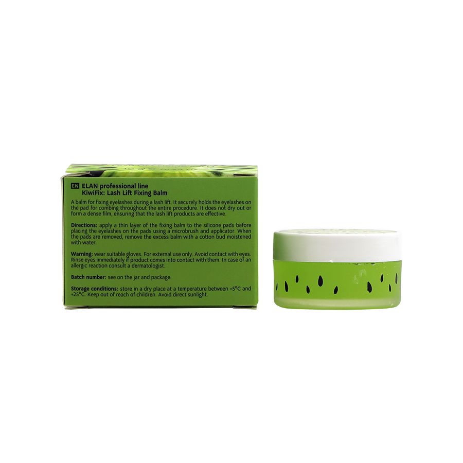 Kirpik laminasyonu için sabitleyici balm KiwiFix