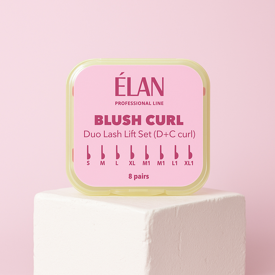 BLUSH CURL kirpik laminasyon silikon pedleri D ve C eğilimler 