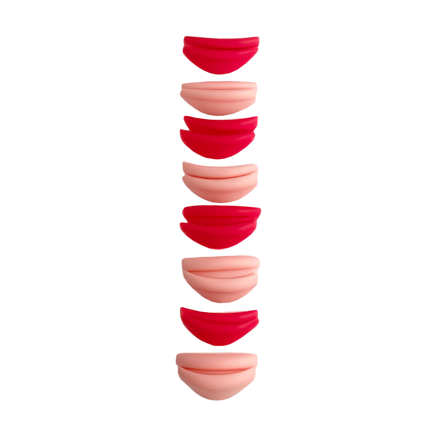 BLUSH CURL kirpik laminasyon silikon pedleri D ve C eğilimler 